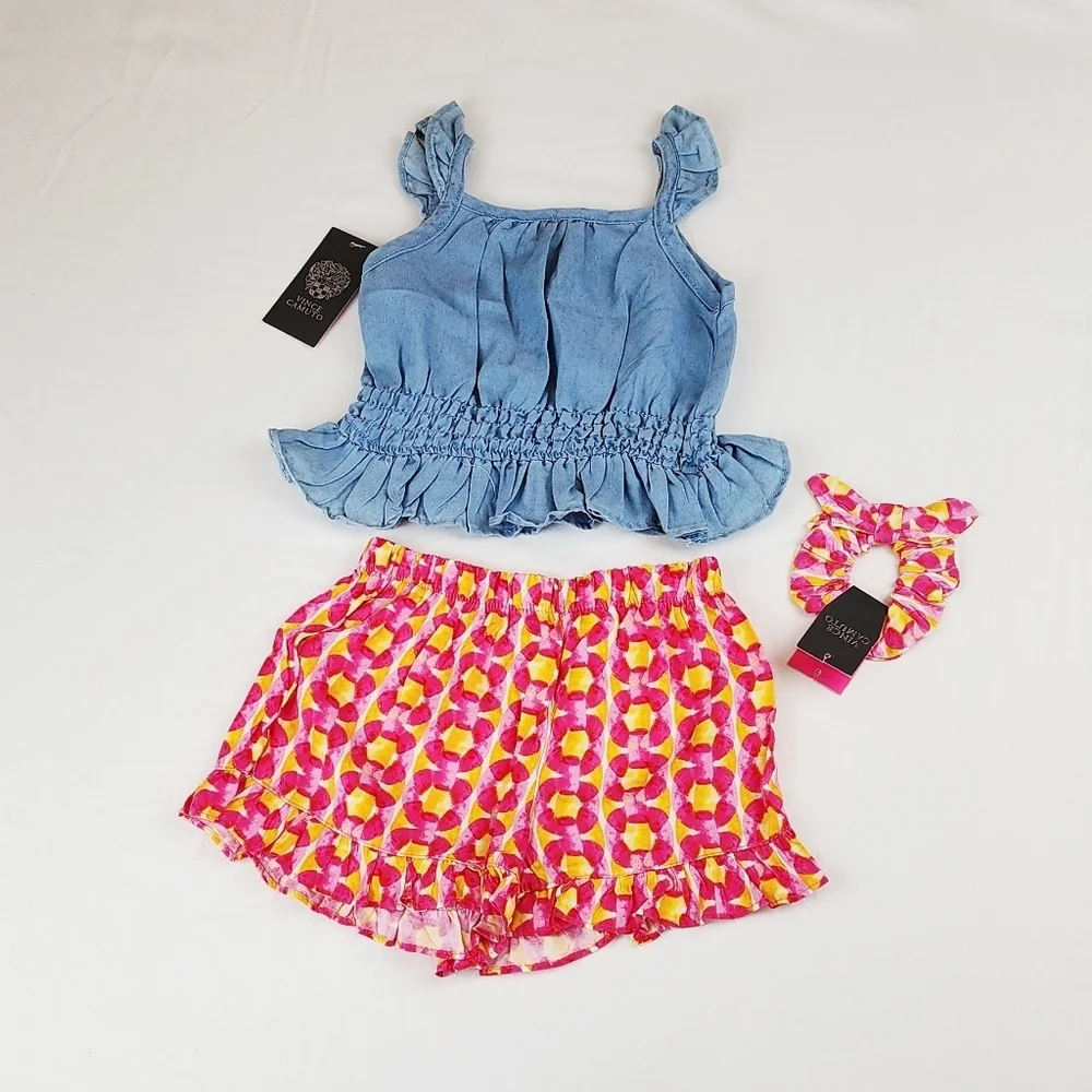Vince Camuto 2 Pieces Set With Scrunchie Size 4
